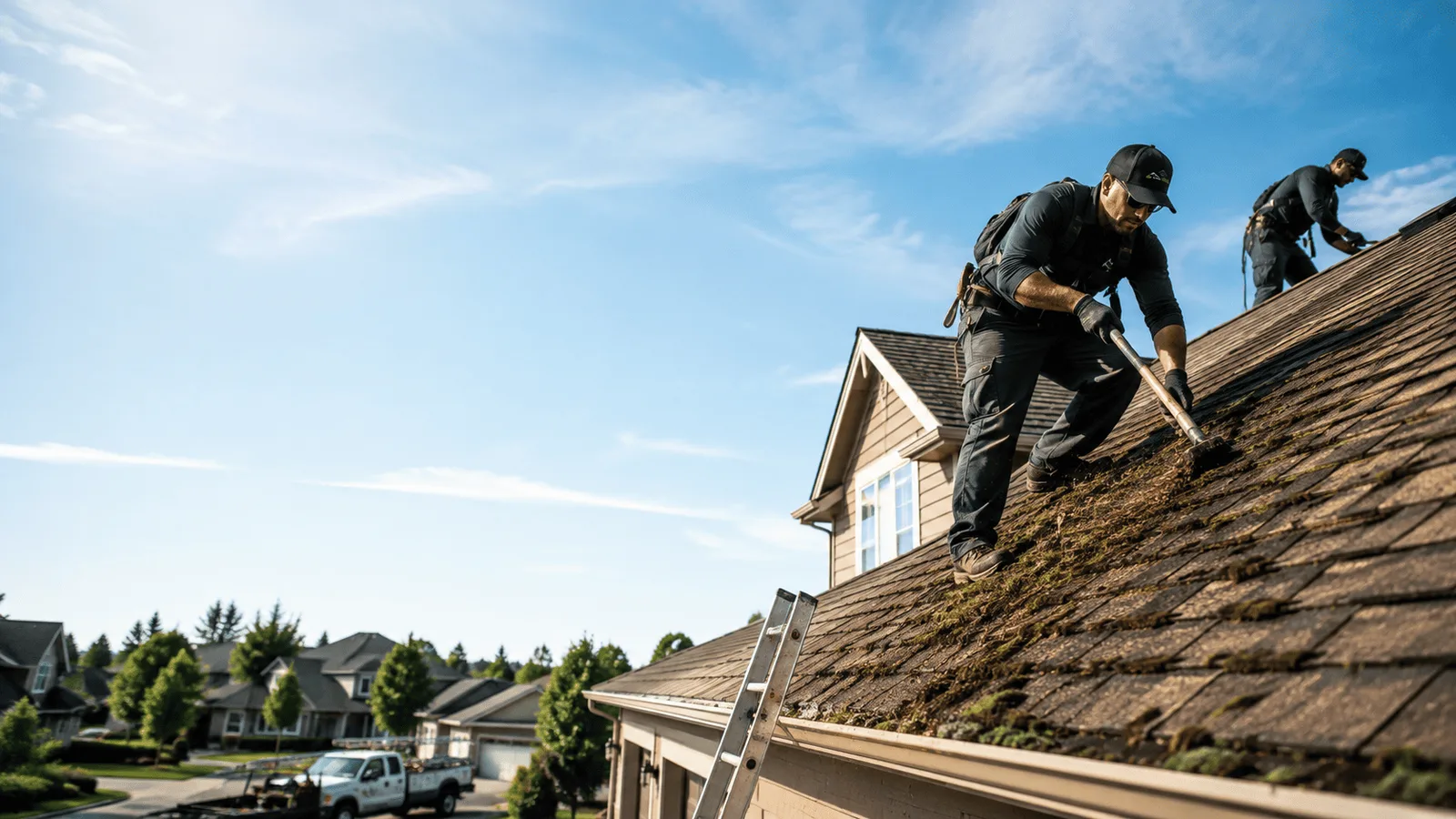 Roof Moss Removal in Duck Hill, MS near me